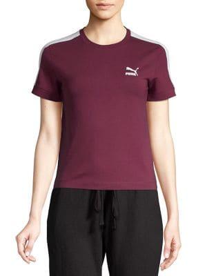 Puma Classic T7 Stripe Tee