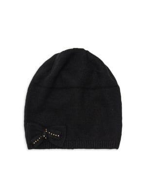 Portolano Studded Bow Beanie
