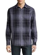 Michael Kors Checkered Cotton Button-down Shirt