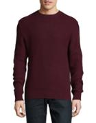 Brooks Brothers Red Fleece Trammel Cotton Sweater
