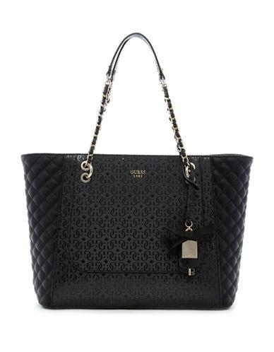 Guess Marian Medium Quilted Tote
