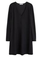 Mango Classic V-neck Shift Dress