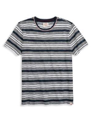 Brooks Brothers Red Fleece Balanced-stripe Tee