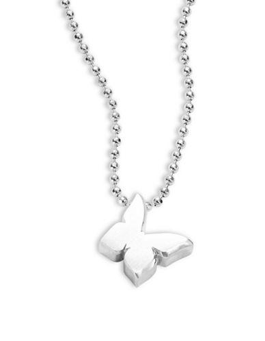 Alex Woo Little Princess Sterling Silver Butterfly Necklace