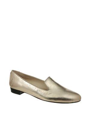 Sam Edelman Jordy Leather Smoking Slippers