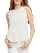 Nic+zoe Sleeve Lace Tank