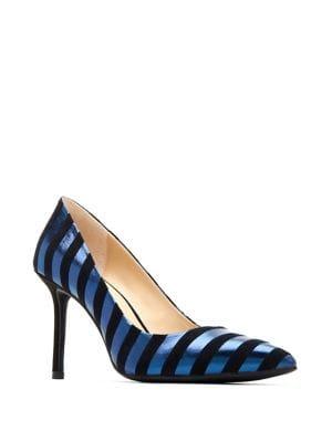 Katy Perry Sissy Stripe Stiletto Heel Pumps