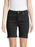 Free People Avery Denim Bermuda Shorts