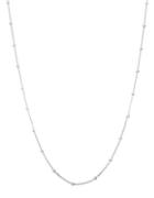 Lord & Taylor Sterling Silver Mini Bead Chain Necklace