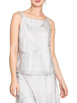 Nic+zoe Bohemian Groves Stripe Tank Top
