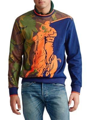 Polo Ralph Lauren Big Pony Camo Long-sleeve Tee