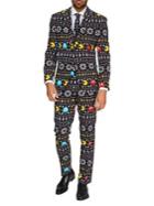 Opposuits 3-piece Slim-fit Winter Pac-man&trade; Licensed Christmas Suit