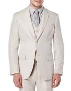 Perry Ellis Big And Tall Linen Suit Jacket