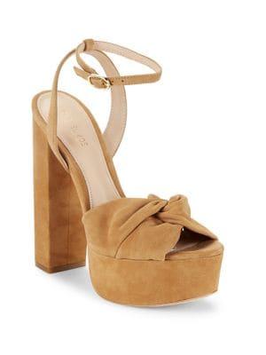 Rachel Zoe Claudette Suede Platform Sandals