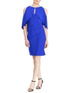 Lauren Ralph Lauren Jersey Cape Dress