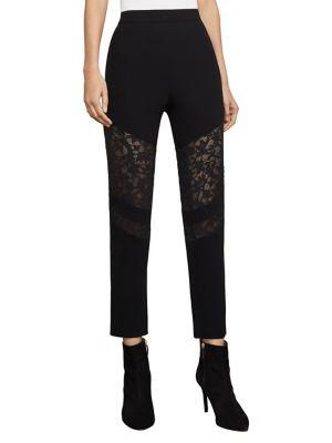 Bcbgmaxazria Boa Mixed Media Pants