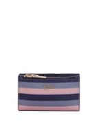 Kate Spade New York Burgess Court Wide Calf Mikey Striped Wallet