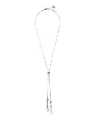 Vince Camuto Crystal Adjustable Slider Necklace