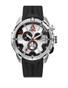 Reebok Impact Chrono Stainless Steel And Silicone Strap Watch