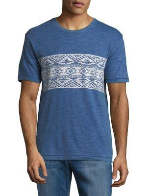Lucky Brand Aztec Short-sleeve Cotton Tee