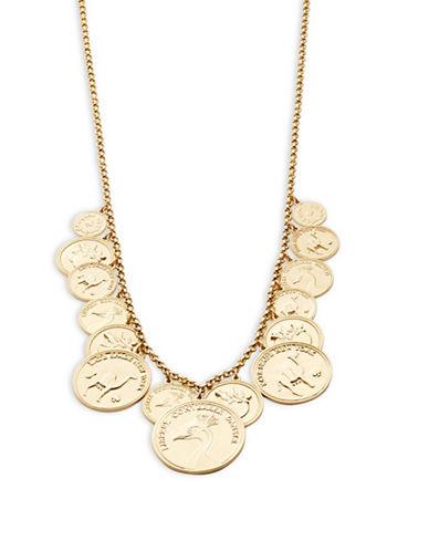 Kate Spade New York 12k Goldplated Coin Necklace