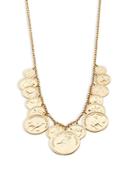 Kate Spade New York 12k Goldplated Coin Necklace