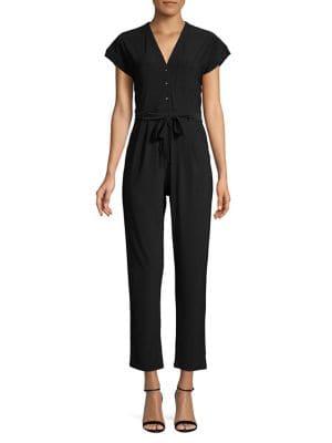 Dorothy Perkins V-neck Cropped Jumpsuit