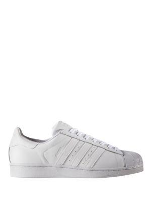Adidas Men's Superstar Coated Leather Sneakers