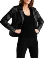 Mango Faux Leather Moto Jacket