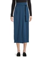 Anne Klein Tie Front Wide Leg Pants