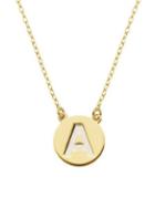 Lord & Taylor Gold Plated Sterling Silver Pendant Necklace