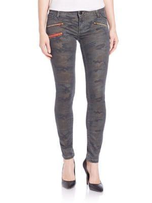 Etienne Marcel Zip-pocket Skinny Jeans