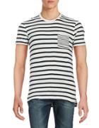Selected Homme Striped Crewneck Tee