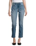 Nydj Petite Faded Cropped Jeans