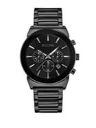 Bulova Men's Classic Chronograph Black Ion Plated Watch, 98b215