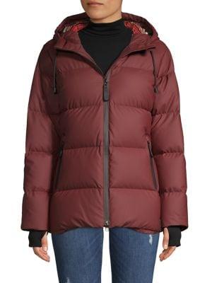 Pendleton Waterproof Down-filled Hooded Puffer Coat