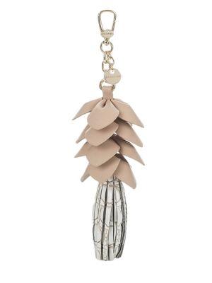 Brahmin Blossom Petalo Leather Bag Charm