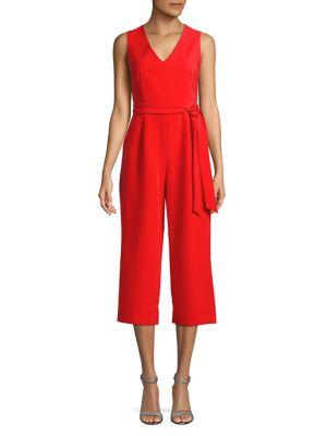 Vince Camuto Belted Wide-leg Jumpsuit