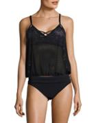 Next By Athena Turn Out Double Up Tankini Top