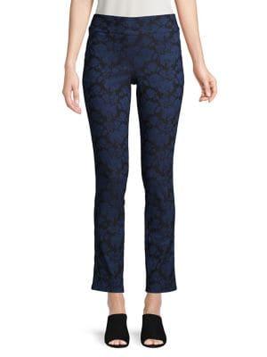 Imnyc Isaac Mizrahi Floral-print Pants