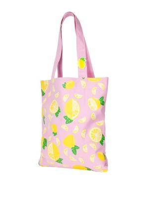 Sunnylife Lemon Canvas Tote