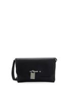 Calvin Klein Roxy Leather Lock Crossbody Bag