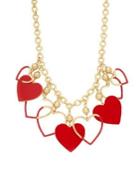 Kate Spade New York Goldplated Heart Charm Necklace