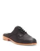 1.state Fea Leather Lace-up Mules