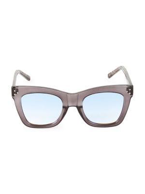 Vince Camuto 60mm Thick-rim Square Sunglasses