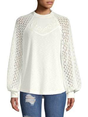 Free People Sweetest Thing Crochet Top