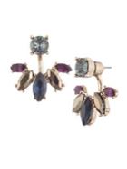 Marchesa Swarovski Crystal Floater Earrings
