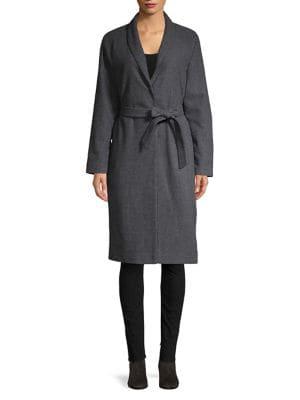 Vero Moda Emilia Raglan-sleeve Plaid Coat
