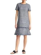 Lafayette 148 New York Saria Tweed Fringe Dress