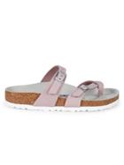 Birkenstock Mayari Nubuck Cross-strap Sandals